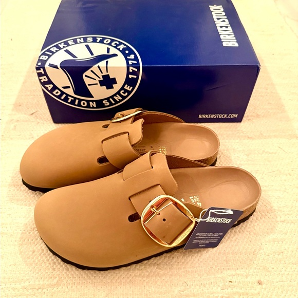 Birkenstock Big Buckle Boston Clog sz 41 NWT - Picture 5 of 9